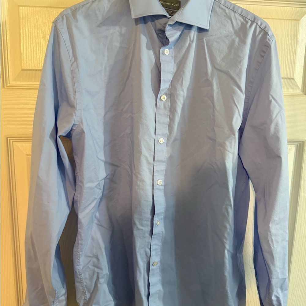 Michael Kors Light Blue Dress Shirt